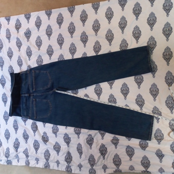 Agolde Vanna Corset Belted Fold Over Jeans 24 (28" inseam) - Picture 8 of 10